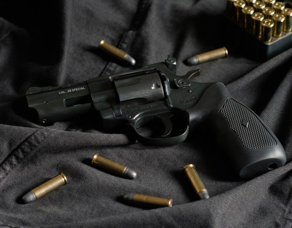 O que dizem as leis sobre o uso de armas para segurança pessoal? black and silver revolver pistol