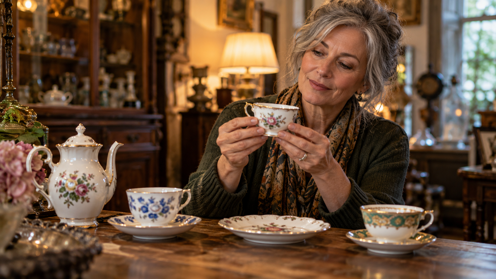 Por que jogos incompletos de porcelana ainda atraem colecionadores?